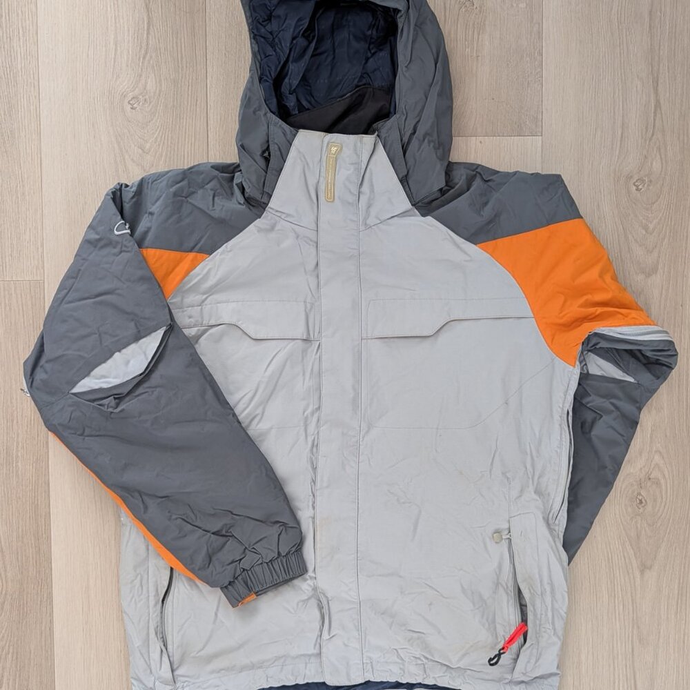 Men's Bonfire Silver Series Waterproof Snowboard Ski Jacket Removable Hood
